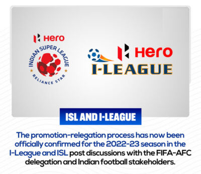 Read more about the article Promotion & relegation confirmed for the upcoming season between ISL & I-League.