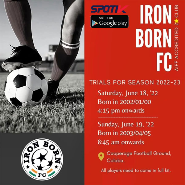 Read more about the article Iron Born FC Trials, Mumbai.