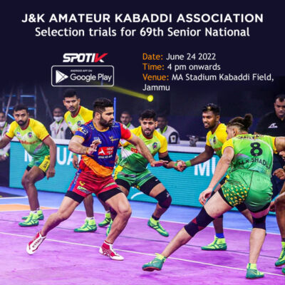 Read more about the article J&K Amateur Kabaddi Association Senior Team Trials.