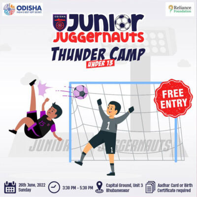 Read more about the article Odisha FC Juggernauts Camp