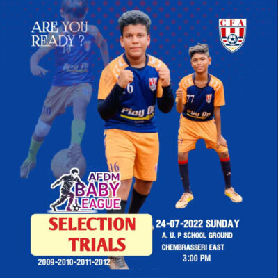 Read more about the article AFDM Baby League Selection Trials, Malappuram