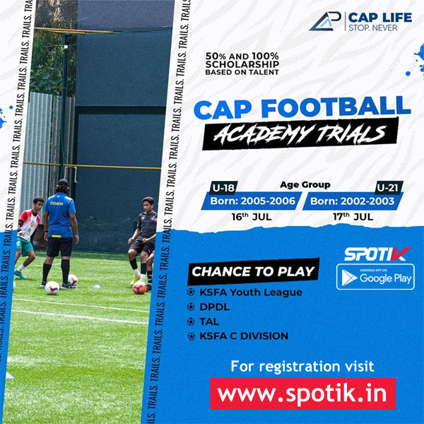 You are currently viewing Cap Life Football Team Trials, Bengaluru