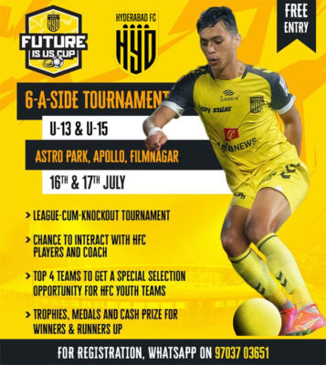 Read more about the article Hyderabad FC 6-A-Side Tournament.