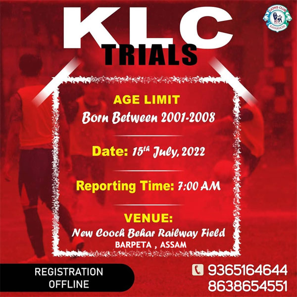 You are currently viewing KLC Selection Trials, Assam