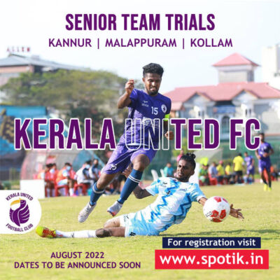 Read more about the article Kerala United FC Senior Team Trials.
