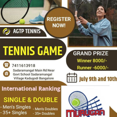Read more about the article Murugan Academy of Tennis Tournament, Bengaluru.