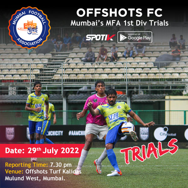 You are currently viewing Offshots Football Club MFA 1st Div, Mumbai.