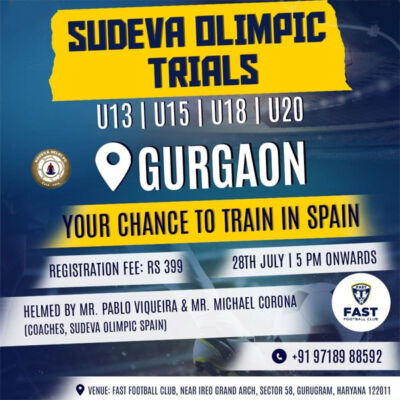 Read more about the article Sudeva Olimpic Trials, Gurugram.