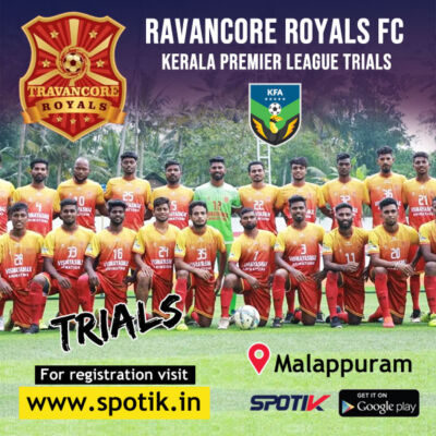 Read more about the article Travancore Royals FC Malappuram Trials.