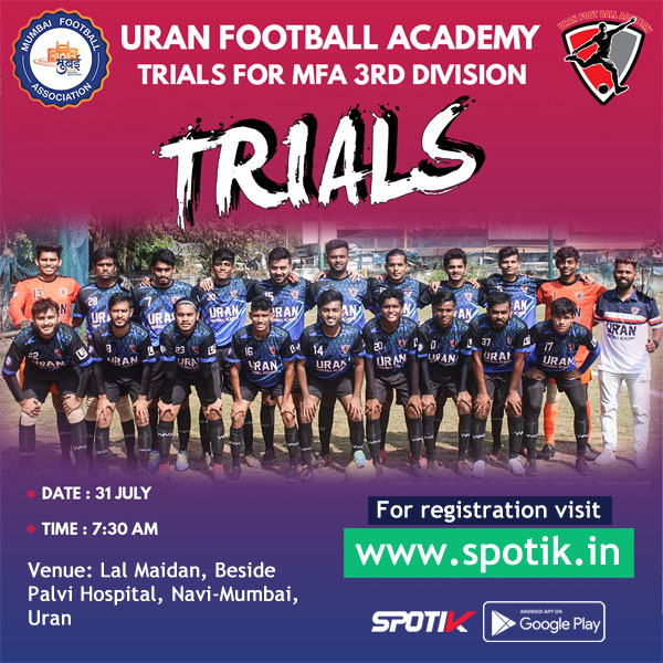 You are currently viewing Uran Football Academy Trials, Navi-Mumbai