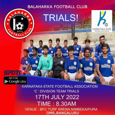 Read more about the article Balaharka FC Trials, Bengaluru