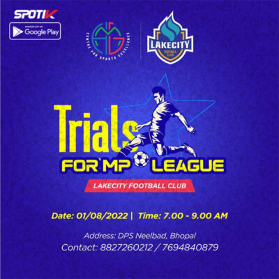 Read more about the article LakeCity FC MP League Trials, Bhopal