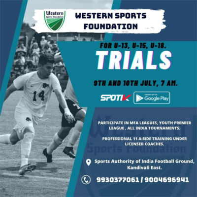 Read more about the article Western Sports Foundation Trials, Mumbai