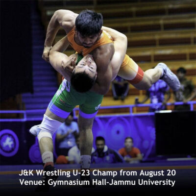 Read more about the article J&K Wrestling U-23 Champ from August 20