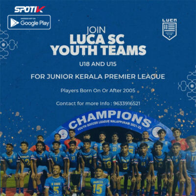 Read more about the article Luca Soccer Club Youth Team, Kerala.