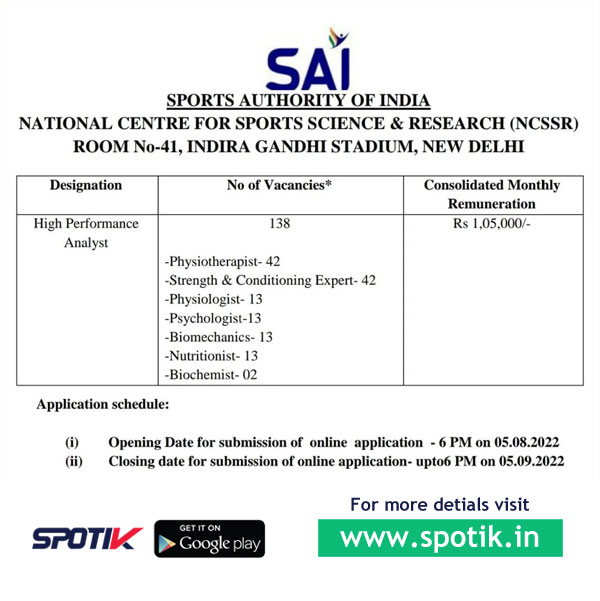 You are currently viewing Sports Authority India High Performance Analyst Job.
