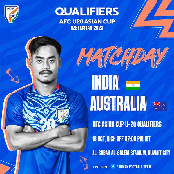 Read more about the article India look to put in the hard yards against Australia in AFC U-20 Asian Cup Qualifiers!