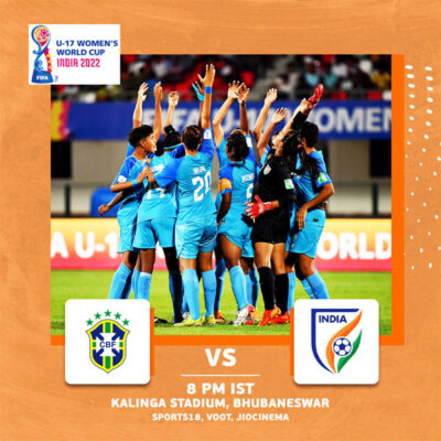 Read more about the article FIFA U-17 Women’s World Cup, India vs Brazil Today.