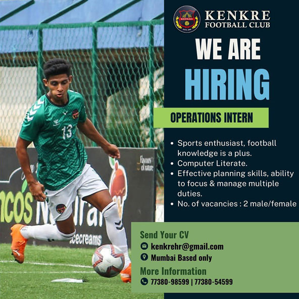 You are currently viewing Kenkre FC Hiring Operation Intern, Mumbai.