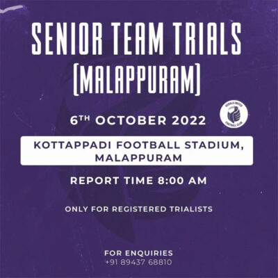 Read more about the article Kerala United FC KPL Trials, Malappuram