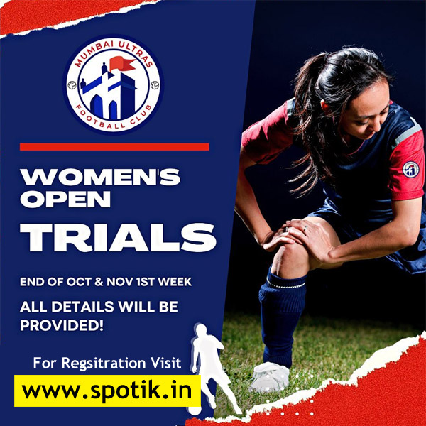 Read more about the article Mumbai Ultras FC Women’s Senior Team Trials, Mumbai.