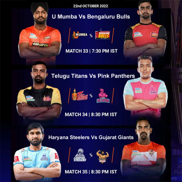 You are currently viewing U Mumba and Bengaluru Bulls look to register back-to-back wins.