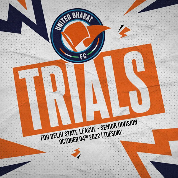 Read more about the article United Bharat FC – Delhi State league Trials.