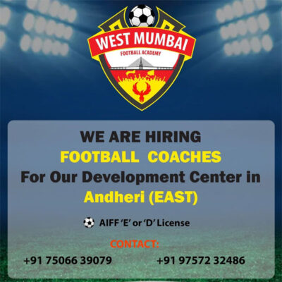 Read more about the article West Mumbai Football Academy Hiring Coaches.