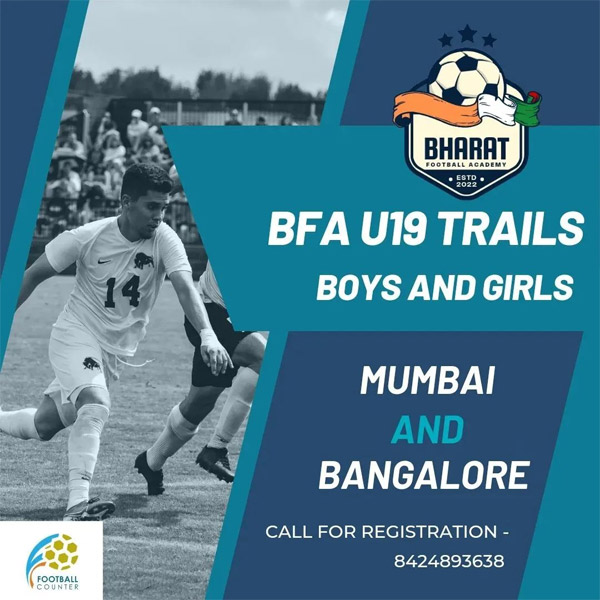 You are currently viewing Bharat Football Academy Trials, Mumbai & Bengaluru.