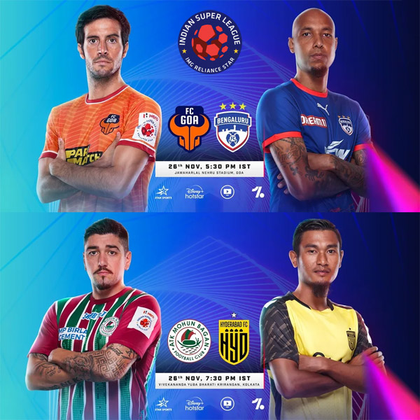 You are currently viewing Hero ISL Match Day Fixture.