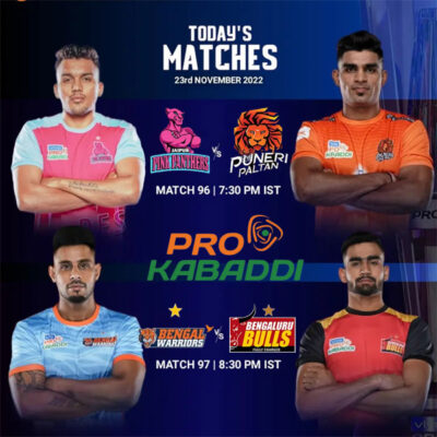 Read more about the article Jaipur Pink Panthers face Puneri Paltan with both teams eager to maintain momentum