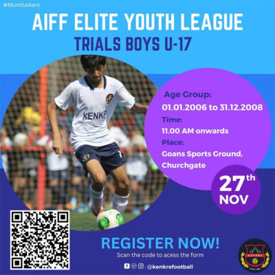 Read more about the article Kenkre FC AIFF Elite League Trials, Mumbai.