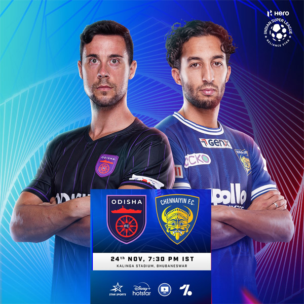 You are currently viewing Indian Super League Match Day : Odisha FC Vs Chennaiyin FC Preview.