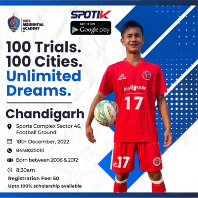 Read more about the article Bhaichung Bhutia Football Schools Chandigarh Trials.