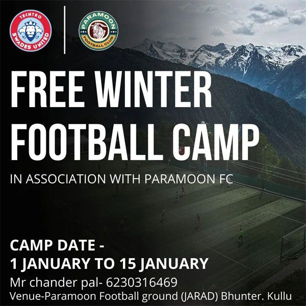 Read more about the article Free Winter Football Camp in Kullu