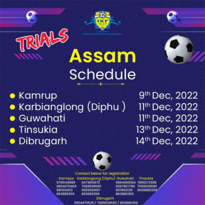 Read more about the article India Khelo Football Assam Trials.