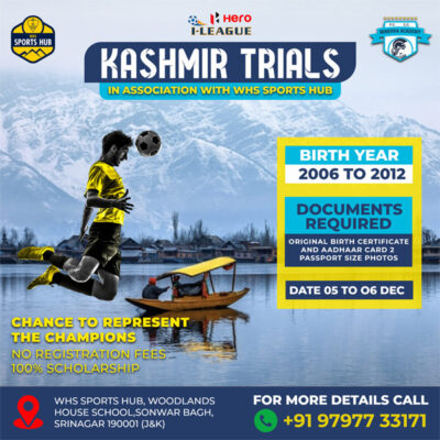 Read more about the article Minerva Academy Youth I League Trials, Kashmir
