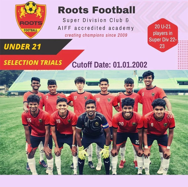 You are currently viewing Roots Football U21 Trials, Bengaluru