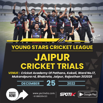 Read more about the article Young Stars Cricket League﻿ Cricket Trials, Jaipur