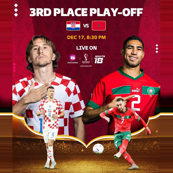 You are currently viewing Croatia vs Morocco at FIFA World Cup 2022