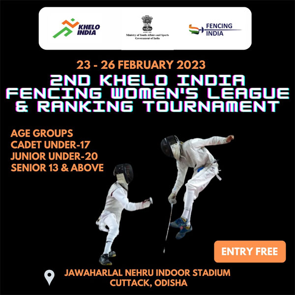You are currently viewing 2nd Khelo India Fencing Women’s League & Ranking Tournament