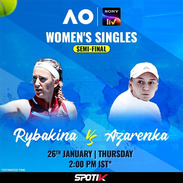 Read more about the article Australian Open semifinals: Rybakina-Azarenka faceoff