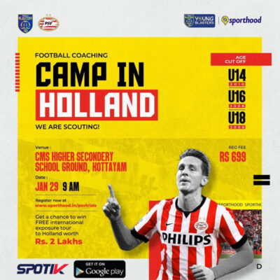 Read more about the article Sporthood Camp in Holland Trials, Kottayam