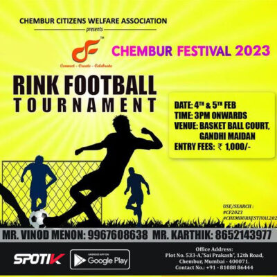 Read more about the article Chembur Citizens Welfare Association Presents “Chembur Festival 2023”