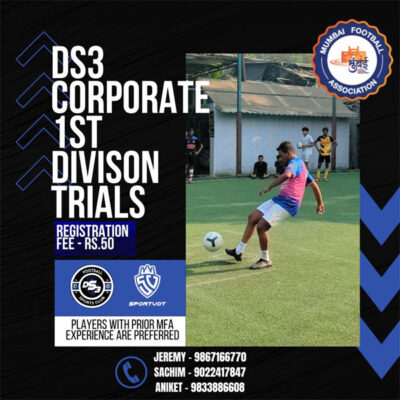 Read more about the article DS3 Football Sports Club Trials, Mumbai