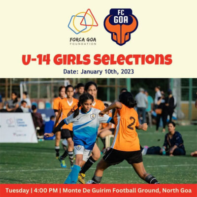 Read more about the article FC Goa U14 Girls Selection Trials