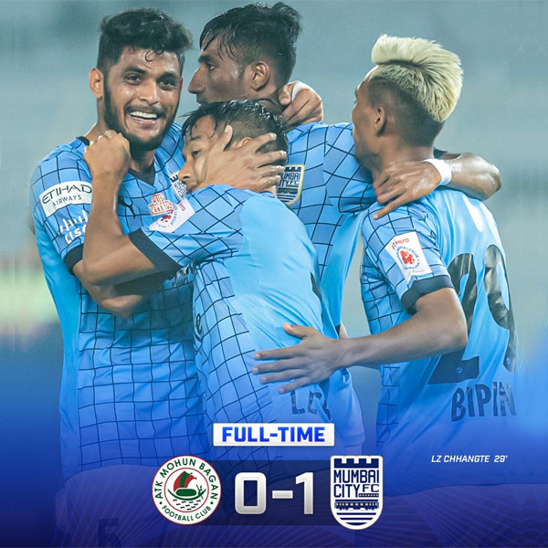You are currently viewing Mumbai City FC withstand ATKMB attack in battle of nerves