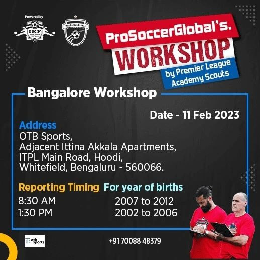 Read more about the article Premier League scouting workshop in Bengaluru