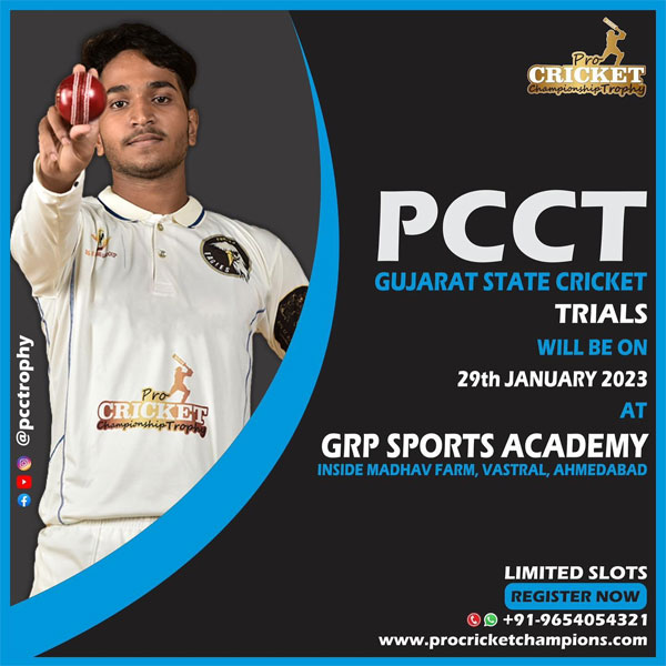 Read more about the article Pro Cricket Championship Trophy Trials, Ahmedabad