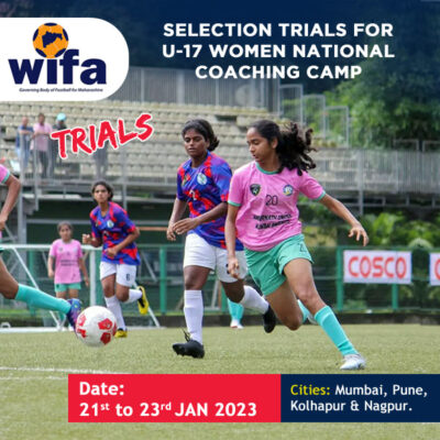 Read more about the article Selection Trials for U-17 Women National Coaching Camp, Maharashtra